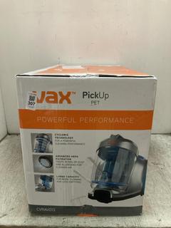 Lot 307  
            Chesterfield SR39 - Parcel Delivery Only 

                
VAX PICK UP PET VACUUM CLEANER MODEL: CVRAV013 (LOCATION: B4R)