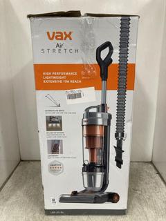 Lot 319  
            Chesterfield SR39 - Parcel Delivery Only 

                
VAX AIR STRETCH LIGHTWEIGHT CORDED VACUUM CLEANER MODEL: U85-AS-BE (LOCATION: B5R)