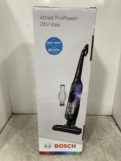Lot 327  
            Chesterfield SR39 - Parcel Delivery Only 

                
BOSCH ATHLET PROPOWER 28V MAX VACUUM CLEANER ORIGINAL RRP- £315 (LOCATION: B5R)