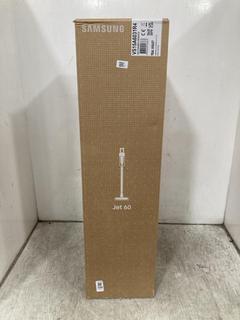 Lot 329  
            Chesterfield SR39 - Parcel Delivery Only 

                
SAMSUNG JET 60 VACUUM CLEANER ORIGINAL RRP- £170 (LOCATION: B5R)