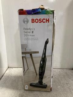Lot 336  
            Chesterfield SR39 - Parcel Delivery Only 

                
BOSCH READYY'Y SERIE 2 20V MAX VACUUM CLEANER ORIGINAL RRP- £190 (LOCATION: B5R)