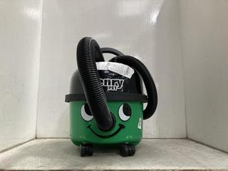 Lot 343  
            Chesterfield SR39 - Parcel Delivery Only 

                
NUMATIC HENRY PET VACUUM CLEANER- GREEN (LOCATION: B5R)