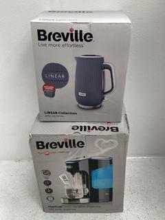 Lot 349  
            Chesterfield SR39 - Parcel Delivery Only 

                
BREVILLE HOT CUP HOT WATER DISPENSER TO INCLUDE BREVILLE GREY JUG KETTLE (LOCATIO...