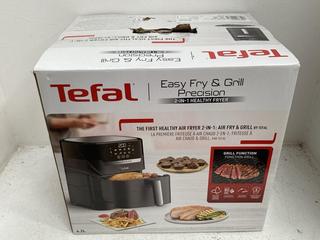 Lot 353  
            Chesterfield SR39 - Parcel Delivery Only 

                
TEFAL EASY FRY AND GRILL PRECISION 2-IN-1 HEALTHY FRYER (LOCATION: B5R)
