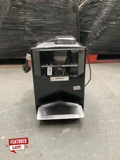 Lot 35  
            Chesterfield SR39 - Parcel Delivery Only 

                
SIEMENS BEAN TO CUP ESPRESSO COFFEE MACHINE MODEL: TI923309GB ORIGINAL RRP- £1299...