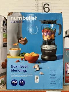 Lot 394  
            Chesterfield SR39 - Parcel Delivery Only 

                
NUTRIBULLET BLENDER (LOCATION: B6R)