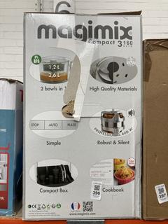 Lot 396  
            Chesterfield SR39 - Parcel Delivery Only 

                
MAGIMIX COMPACT 3160 AUTO FOOD PROCESSOR ORIGINAL RRP- £240 (LOCATION: B6R)