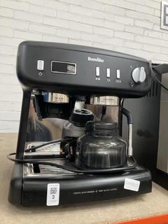 Lot 3  
            Chesterfield SR39 - Parcel Delivery Only 

                
BREVILLE BARISTA MINI ESPRESSO COFFEE MACHINE MODEL: VCF125X ORIGINAL RRP- £199.9...