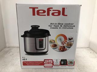 Lot 412  
            Chesterfield SR39 - Parcel Delivery Only 

                
TEFAL ELECTRIC MULTICOOKER ORIGINAL RRP- £120 (LOCATION: B6R)