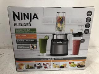 Lot 423  
            Chesterfield SR39 - Parcel Delivery Only 

                
NINJA BLENDER TO INCLUDE BRAUN MULTIQUICK 1 (LOCATION: B6R)