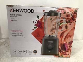 Lot 425  
            Chesterfield SR39 - Parcel Delivery Only 

                
KENWOOD BLEND-X FRESH BLENDER (LOCATION: B6R)