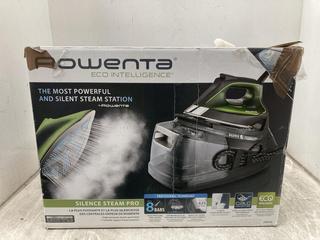 Lot 42  
            Chesterfield SR39 - Parcel Delivery Only 

                
ROWENTA ECO INTELLIGENCE IRON MODEL: DG9249 (LOCATION: B1R)