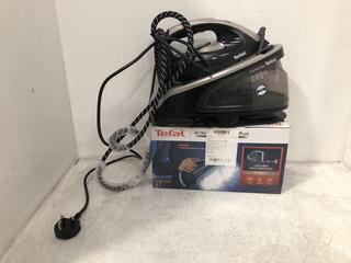 Lot 430  
            Chesterfield SR39 - Parcel Delivery Only 

                
TEFAL EXPRESS EASY STEAM GENERATOR TO INCLUDE TEFAL ULTRAGLIDE ANTI-CARE PLUS IRO...