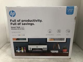 Lot 439  
            Chesterfield SR39 - Parcel Delivery Only 

                
HP SMART TANK 7605 WIRELESS ALL-IN-ONE CARTRIDGE FREE PRINTER ORIGINAL RRP- £350 ...