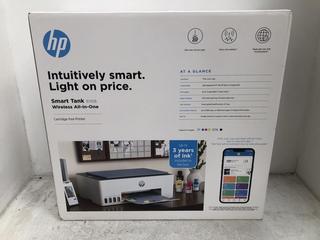 Lot 445  
            Chesterfield SR39 - Parcel Delivery Only 

                
HP SMART TANK 5106 WIRELESS ALL-IN-ONE CARTRIDGE FREE PRINTER ORIGINAL RRP- £210 ...