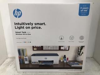 Lot 448  
            Chesterfield SR39 - Parcel Delivery Only 

                
HP SMART TANK 5106 WIRELESS ALL-IN-ONE CARTRIDGE FREE PRINTER ORIGINAL RRP- £210 ...