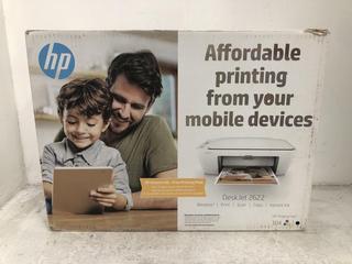 Lot 452  
            Chesterfield SR39 - Parcel Delivery Only 

                
HP DESKJET 2622 ALL-IN-ONE PRINTER ORIGINAL RRP- £125 (LOCATION: B7R)