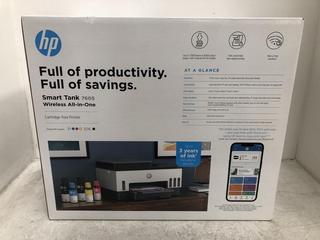 Lot 461  
            Chesterfield SR39 - Parcel Delivery Only 

                
HP SMART TANK 7605 WIRELESS ALL-IN-ONE CARTRIDGE FREE PRINTER ORIGINAL RRP- £350 ...