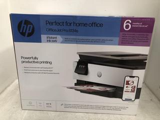 Lot 467  
            Chesterfield SR39 - Parcel Delivery Only 

                
HP OFFICEJET PRO 8134E ALL-IN-ONE PRINTER ORIGINAL RRP- £100 (LOCATION: B7R)