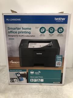 Lot 471  
            Chesterfield SR39 - Parcel Delivery Only 

                
BROTHER MONO LASER PRINTER MODEL: HL-L2400DWE ORIGINAL RRP- £100 (LOCATION: B7R)