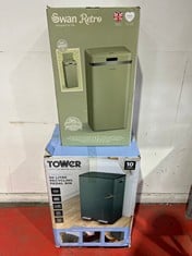 Lot 10  
            BIRMINGHAM SR111 - PARCEL DELIVERY ONLY 

                
2 X BINS TO INCLUDE SWAM RETRO SENSOR OPERATED BIN.