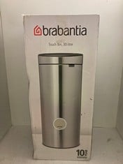 Lot 125  
            BIRMINGHAM SR111 - PARCEL DELIVERY ONLY 

                
BRABANTIA 30LITRE TOUCH BIN.
