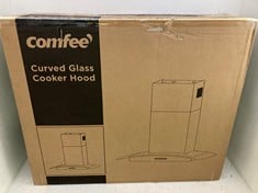Lot 126  
            BIRMINGHAM SR111 - PARCEL DELIVERY ONLY 

                
COMFEE CURVED GLASS COOKER HOOD.