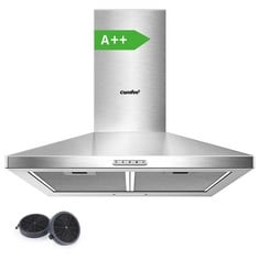 Lot 127  
            BIRMINGHAM SR111 - PARCEL DELIVERY ONLY 

                
COMFEE' 60 CM CHIMNEY COOKER HOODS CLASS A++ STAINLESS STEEL EXTRACTOR HOOD WITH ...