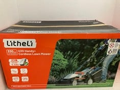 Lot 133  
            BIRMINGHAM SR111 - PARCEL DELIVERY ONLY 

                
HANDY+ U20 HANDY+ CORDLESS LAWN MOWER 330MM CUTTING WIDTH.