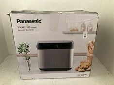 Lot 135  
            BIRMINGHAM SR111 - PARCEL DELIVERY ONLY 

                
PANASONIC SD-YR2550 FULLY AUTOMATIC BREAD MAKER, WITH YEAST/RAISIN & NUTS DISPENS...