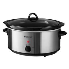 Lot 148  
            BIRMINGHAM SR111 - PARCEL DELIVERY ONLY 

                
DAEWOO 6.5L SLOW COOKER – LARGE FAMILY SIZE ELECTRIC COOKER WITH REMOVABLE CERAMI...