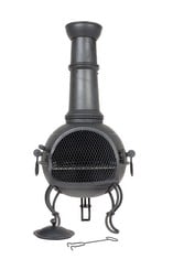 Lot 155  
            BIRMINGHAM SR111 - PARCEL DELIVERY ONLY 

                
MURCIA LARGE STEEL CHIMENEA WITH GRILL.