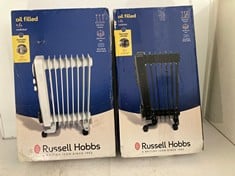Lot 158  
            BIRMINGHAM SR111 - PARCEL DELIVERY ONLY 

                
2 X RUSSELL HOBBS RADIATORS TO INCLUDE BLACK/WHITE.