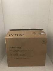 Lot 167  
            BIRMINGHAM SR111 - PARCEL DELIVERY ONLY 

                
INTEX KRYSTAL CLEAR BOMBA FILTRO MODEL 636T.