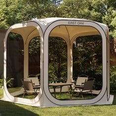 Lot 168  
            BIRMINGHAM SR111 - PARCEL DELIVERY ONLY 

                
EAST OAK SCREEN HOUSE TENT POP-UP, PORTABLE SCREEN ROOM CANOPY INSTANT SCREEN TEN...