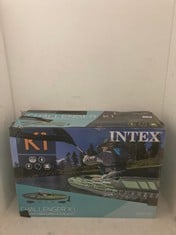 Lot 173  
            BIRMINGHAM SR111 - PARCEL DELIVERY ONLY 

                
INTEX CHALLENGER K1 KAYAK 1 MAN INFLATABLE CANOE WITH ALUMINUM OARS AND HAND PUMP...