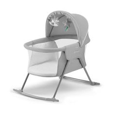 Lot 181  
            BIRMINGHAM SR111 - PARCEL DELIVERY ONLY 

                
KINDERKRAFT BABY CRIB 3 IN 1 LOVI FOLDING AND UNFOLDING, ADJUSTABLE CANOPY, WITH ...