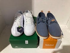 Lot 203  
            BIRMINGHAM SR111 - PARCEL DELIVERY ONLY 

                
2 X SHOES TO INCLUDE TIMBERLAND & LACOSTE ( SIZES 8.5 & 12.5).