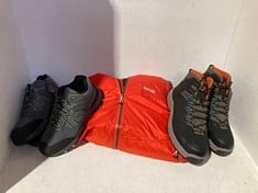 Lot 206  
            BIRMINGHAM SR111 - PARCEL DELIVERY ONLY 

                
3 X HIKING APPAREL TO INCLUDE REGATTA HIKING JACKET.