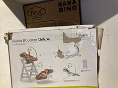 Lot 209  
            BIRMINGHAM SR111 - PARCEL DELIVERY ONLY 

                
ALPHA BOUNCER DELUXE, TO ALSO INCLUDE FLOAT BABY BOUNCER.