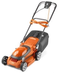 Lot 211  
            BIRMINGHAM SR111 - PARCEL DELIVERY ONLY 

                
FLYMO EASISTORE 340R ELECTRIC ROTARY LAWN MOWER - 34 CM CUTTING WIDTH, 35 LITRE G...