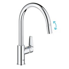 Lot 225  
            BIRMINGHAM SR111 - PARCEL DELIVERY ONLY 

                
GROHE START EDGE QUICKFIX - 1 LEVER KITCHEN SINK MIXER TAP WITH PULL-OUT FUNCTION...
