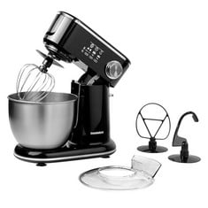 Lot 230  
            BIRMINGHAM SR111 - PARCEL DELIVERY ONLY 

                
DAEWOO 5 LITRE STAND MIXER, STAINLESS STEEL 5L BOWL, ATTACHMENTS INCLUDED, SPLASH...