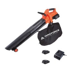 Lot 38  
            BIRMINGHAM SR111 - PARCEL DELIVERY ONLY 

                
YARD FORCE 40V CORDLESS 3-IN-1 BLOWER VACUUM & MULCHER WITH 230KM/H AIR SPEED, LI...