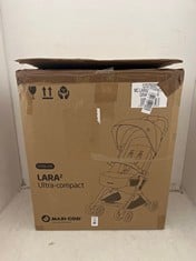 Lot 54  
            BIRMINGHAM SR111 - PARCEL DELIVERY ONLY 

                
MAXI-COSI LARA2 PUSHCHAIR, 0-4 YEARS, 0-22 KG, BABY STROLLER, LIGHTWEIGHT & COMPA...