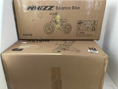 Lot 86  
            BIRMINGHAM SR111 - PARCEL DELIVERY ONLY 

                
2 X ITEMS TO INCLUDE WHIZZ BALANCE BIKE AGES 2-5.