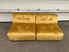 Lot 108  
            Edinburgh SR22 - Delivery Or Collection 

                
DFS.COM YELLOW 2 SEATER SOFA :: LOCATION - SOFA RACKS(COLLECTION OR OPTIONAL DELI...