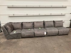Lot 109  
            Edinburgh SR22 - Delivery Or Collection 

                
DFS.COM GRAPHITE GREY 5 SEATER SOFA ORIGINAL RRP £1700:: LOCATION - SOFA RACKS(CO...
