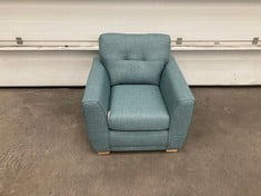 Lot 119  
            Edinburgh SR22 - Delivery Or Collection 

                
DFS.COM SKY FABRIC ARMCHAIR ORIGINAL RRP £399:: LOCATION - SOFA RACKS(COLLECTION ...