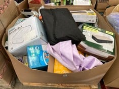 Lot 148  
            Edinburgh SR22 - Delivery Or Collection 

                
PALLET OF GENERAL GOODS TO INCLUDE INTEX INFLATABLE BED, 64755, MULTICOLOURED, 18...